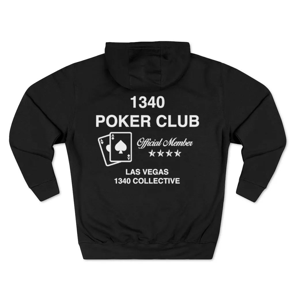 1340 LAS VEGAS POKER CLUB - HOODIE