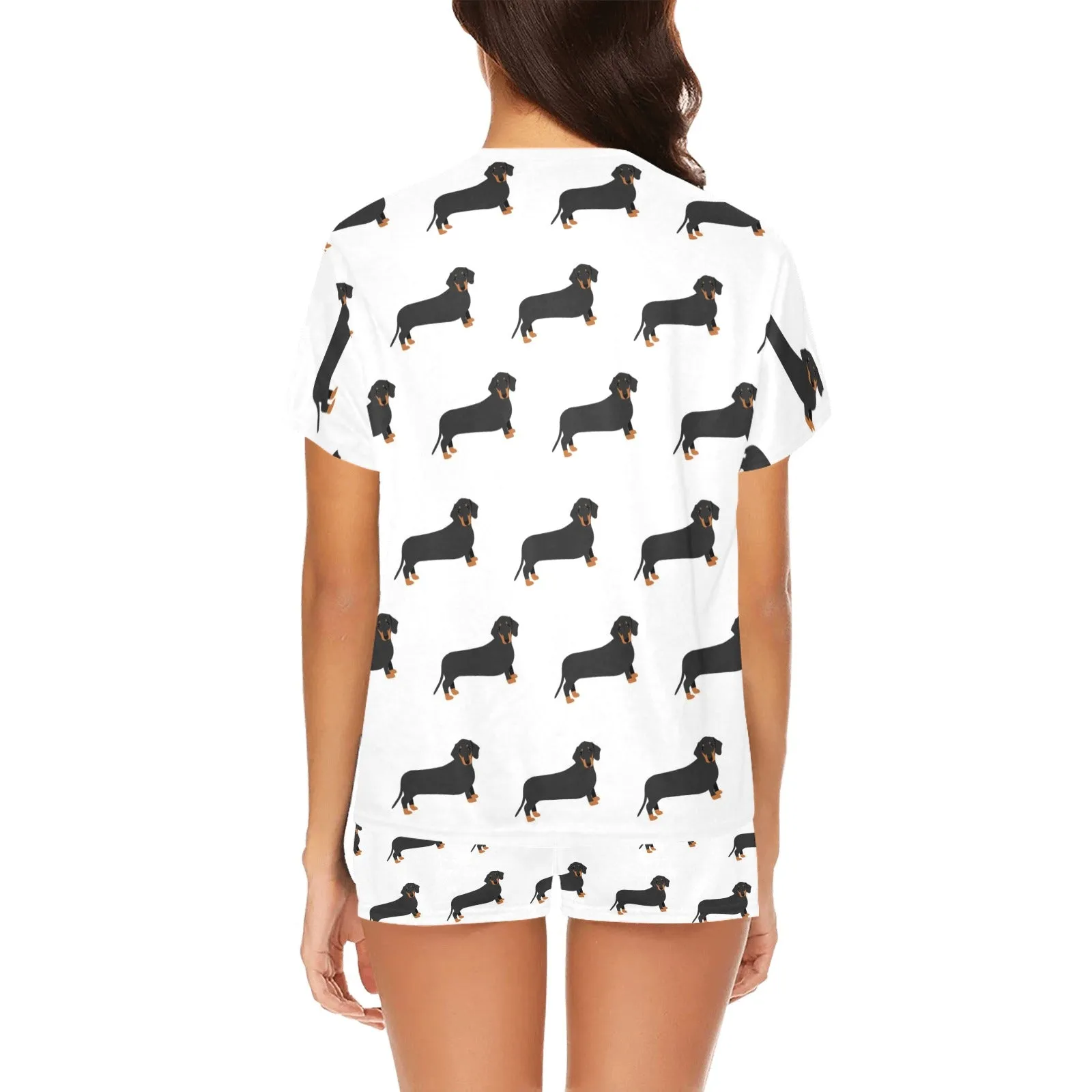 2 Piece Dachshund PJ Set