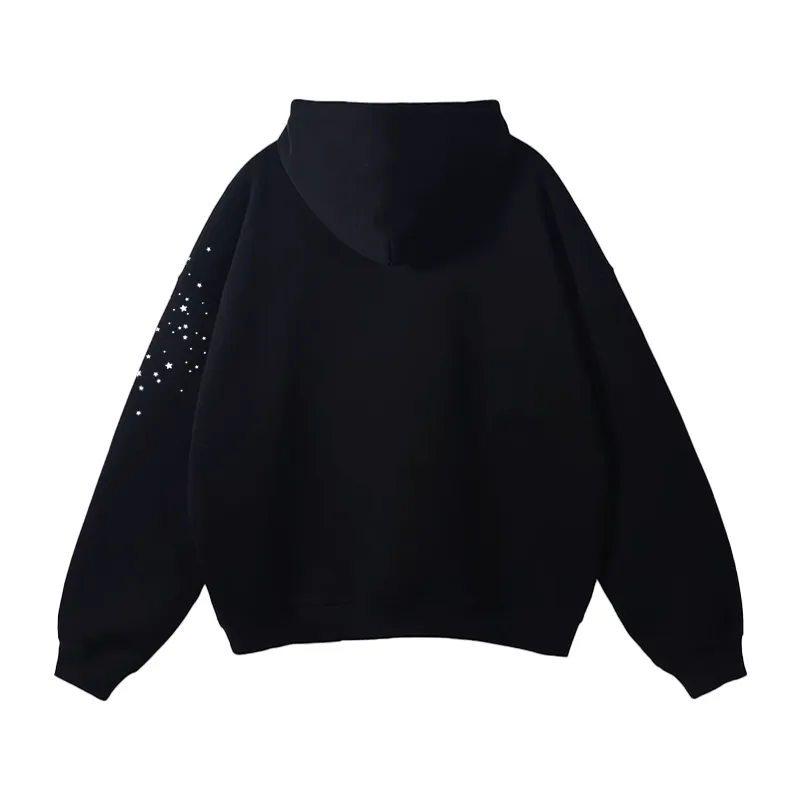 6Kull Dark Spider Web Skeleton Hoodie
