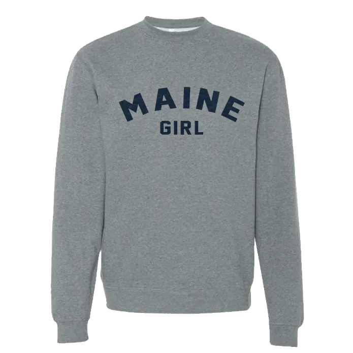 Adult Maine Girl Crewneck