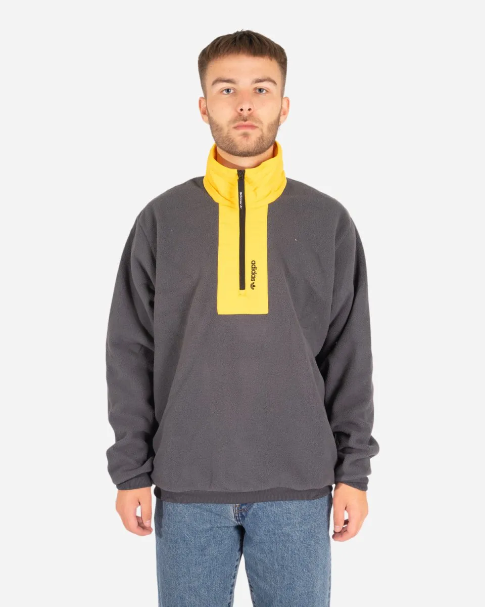 ADV Block Fleece - Solid Grey