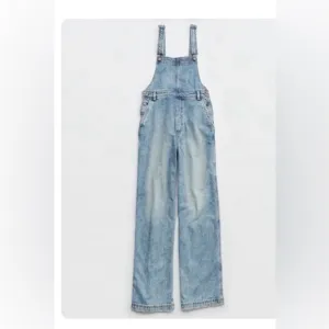 Aerie Denim Bib Jean Overalls Size Small