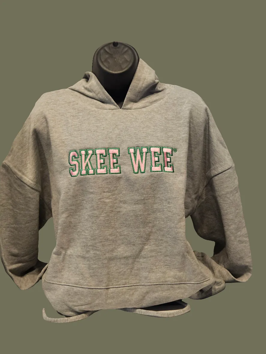 AKA Grey Skee Wee Design(Drawstring Hoodie)