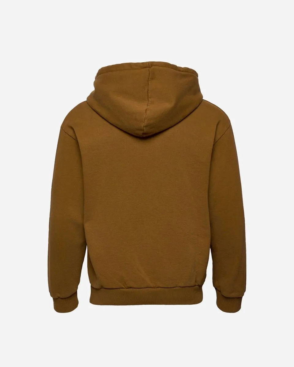 Artwork Hoodie - Bronze Brown