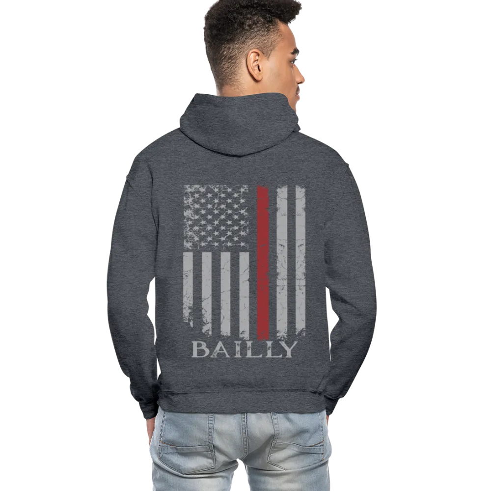 BAILLY Firefighter Gildan Heavy Blend Adult Hoodie