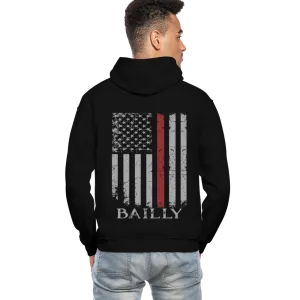 BAILLY Firefighter Gildan Heavy Blend Adult Hoodie
