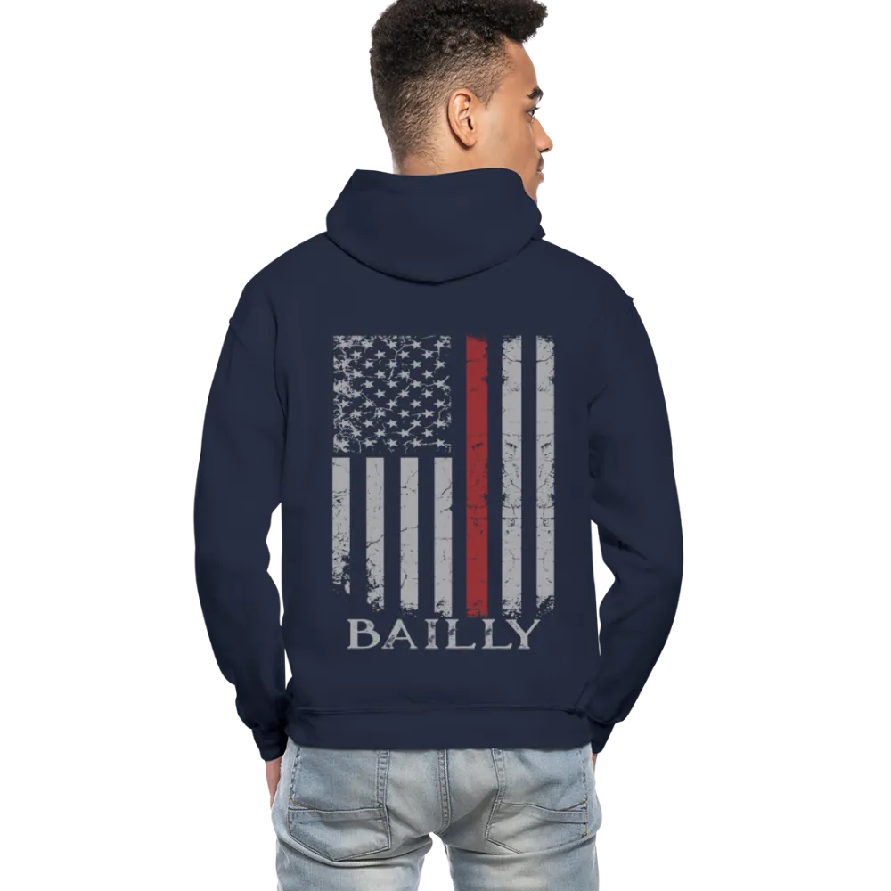 BAILLY Firefighter Gildan Heavy Blend Adult Hoodie
