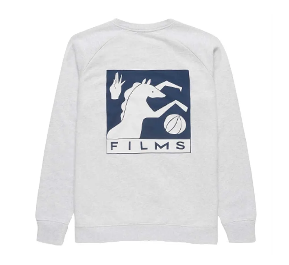 BASKET HORSE CREW NECK SWEATER