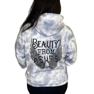 BEAUTY FROM ASHES Tie Dye Hoodie