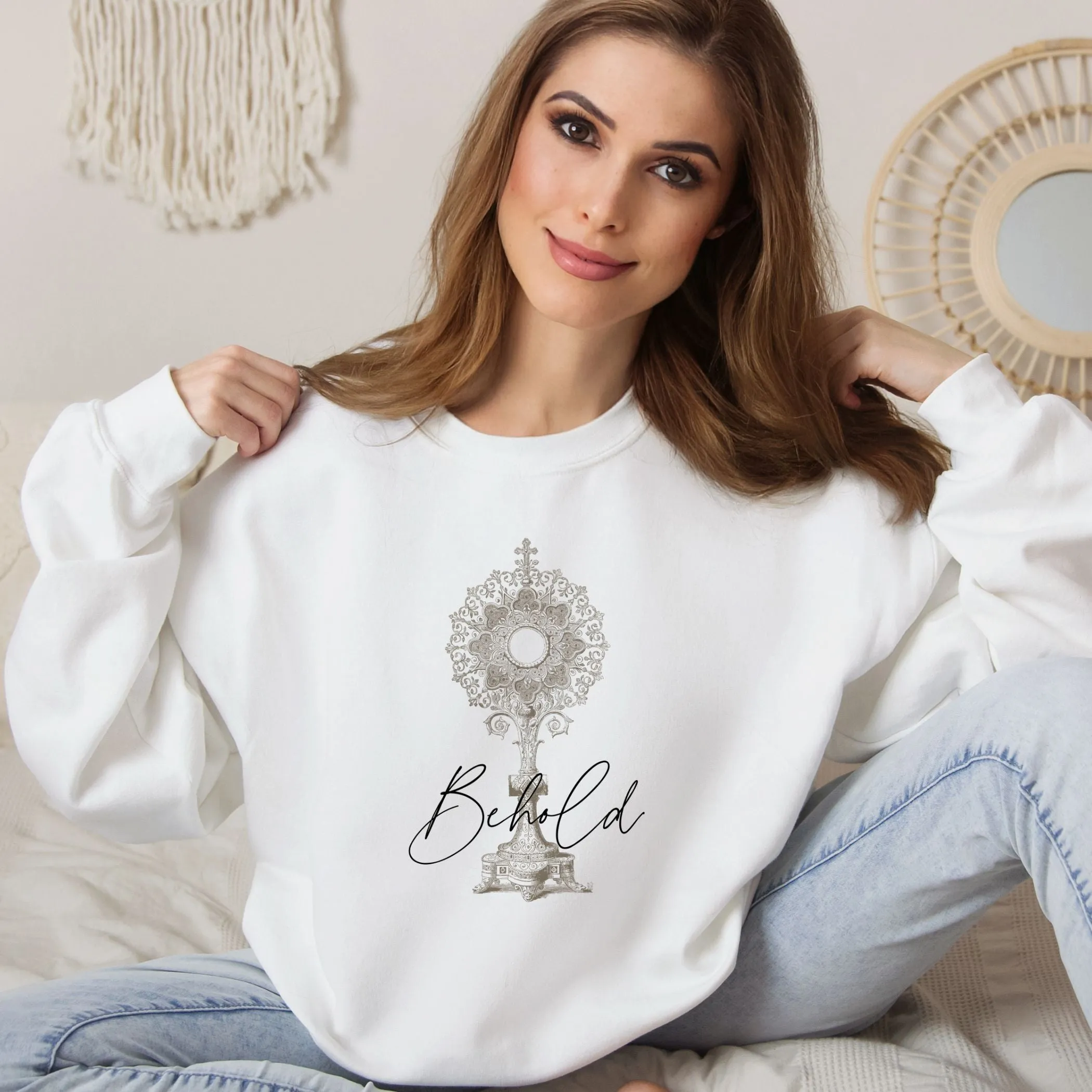 Behold Eucharist Sweatshirt | Hoodie