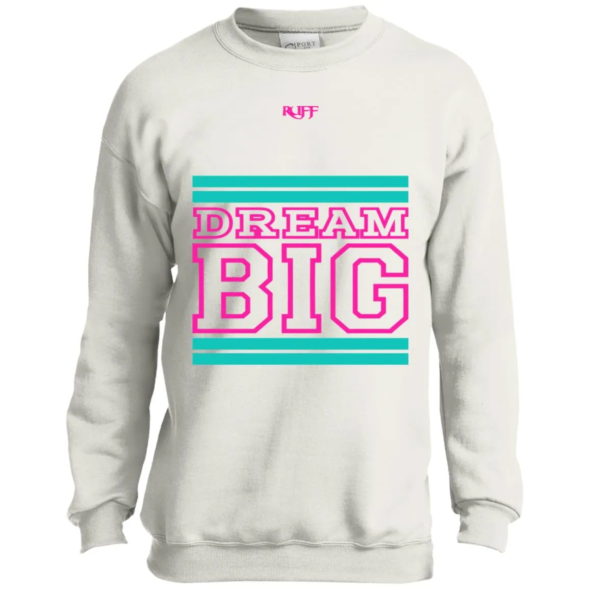 Black Teal and Pink Sweatshirt (Youth)
