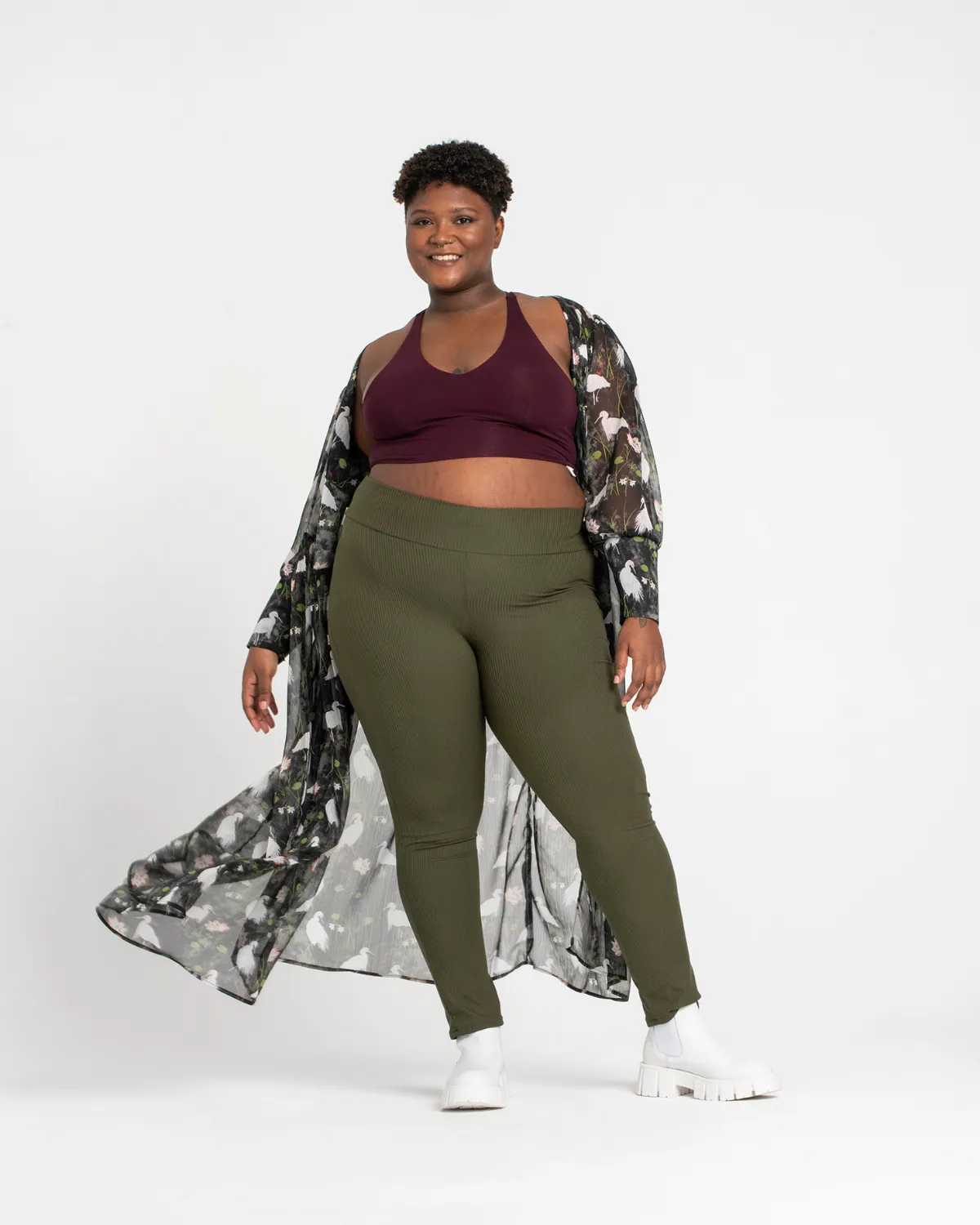 Bound by a Thread Racer | Longline Bralette