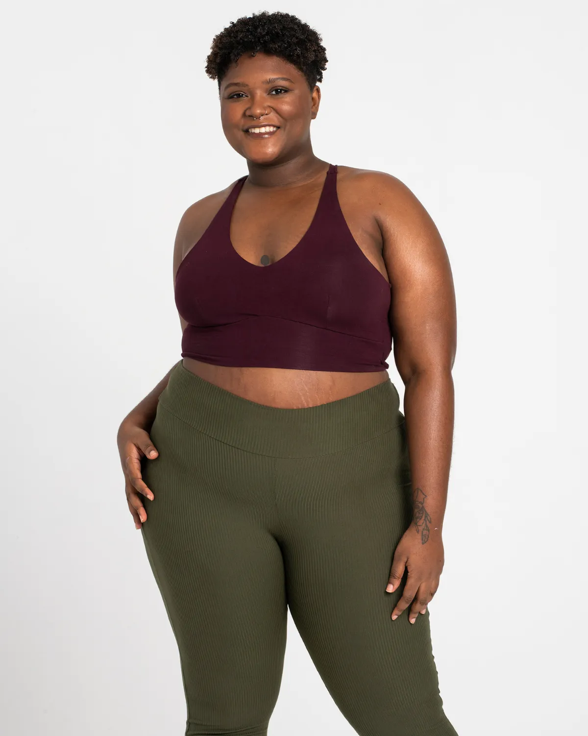 Bound by a Thread Racer | Longline Bralette