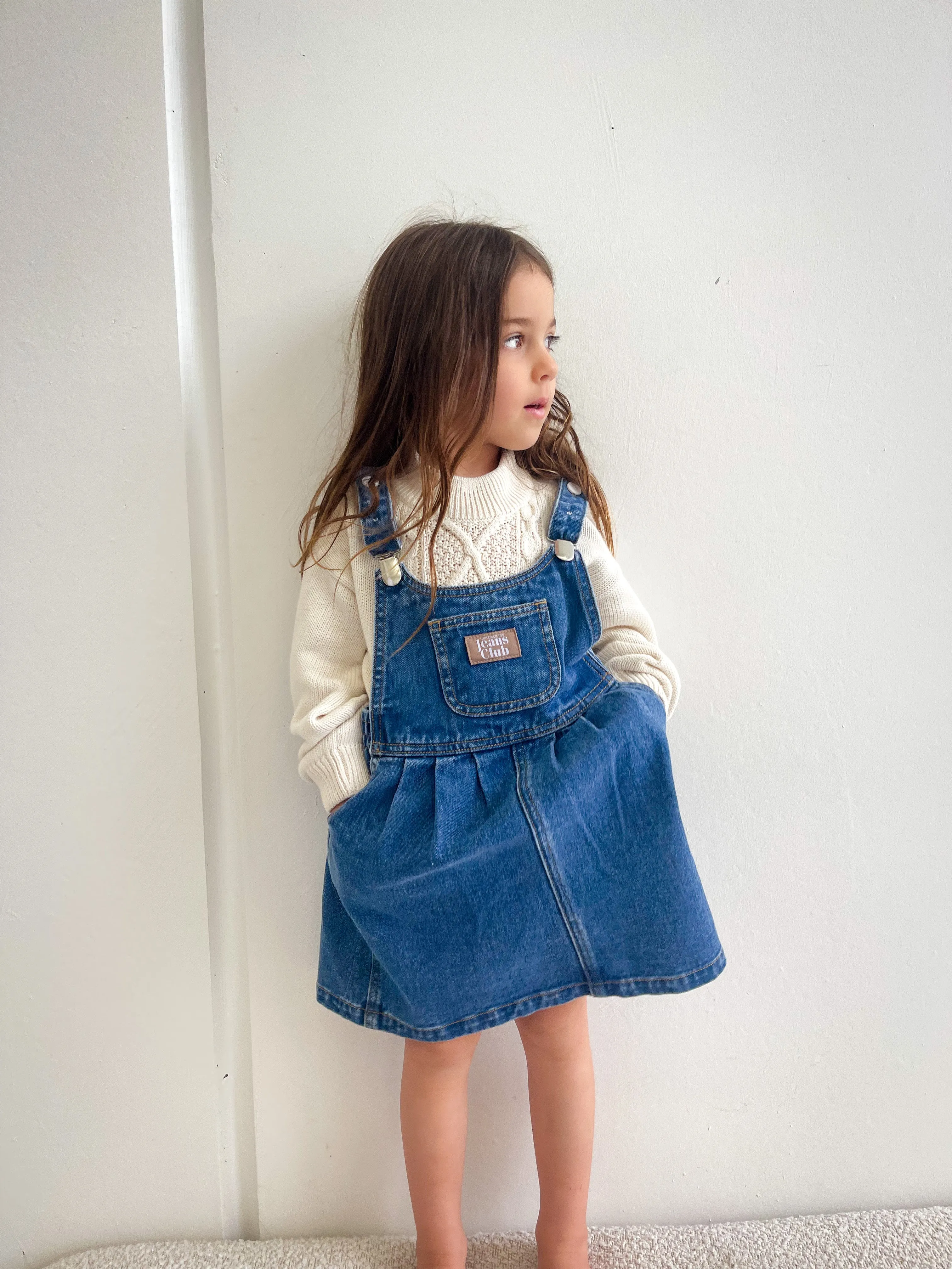 Bowie Dress - 70's Blue