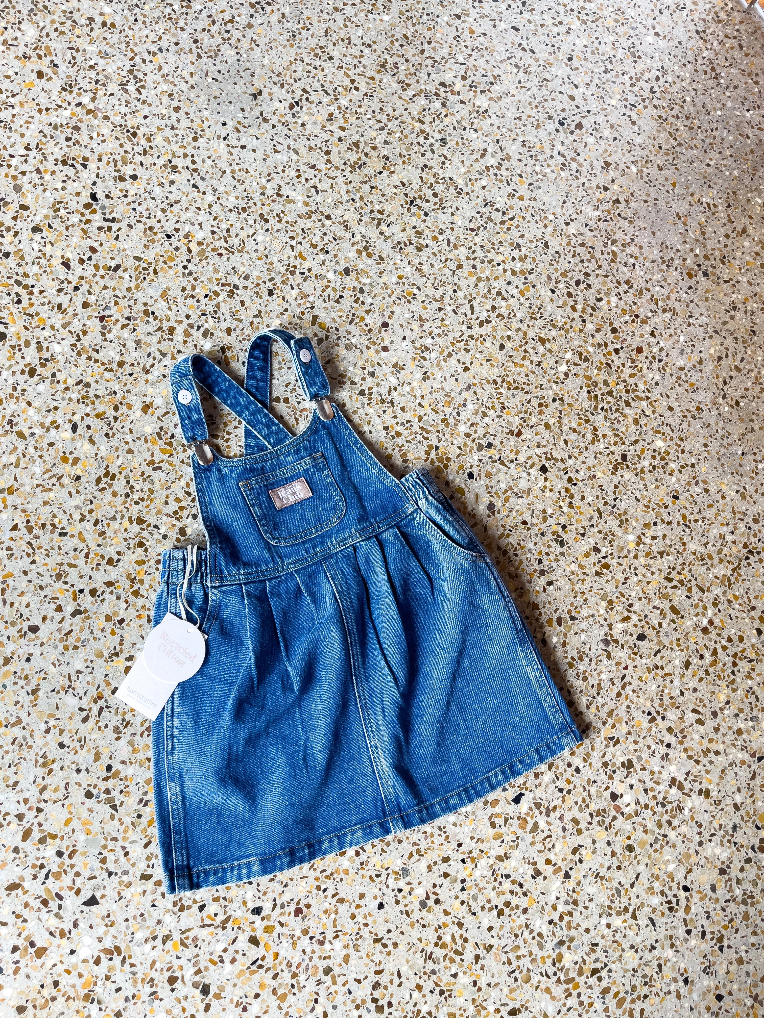 Bowie Dress - 70's Blue