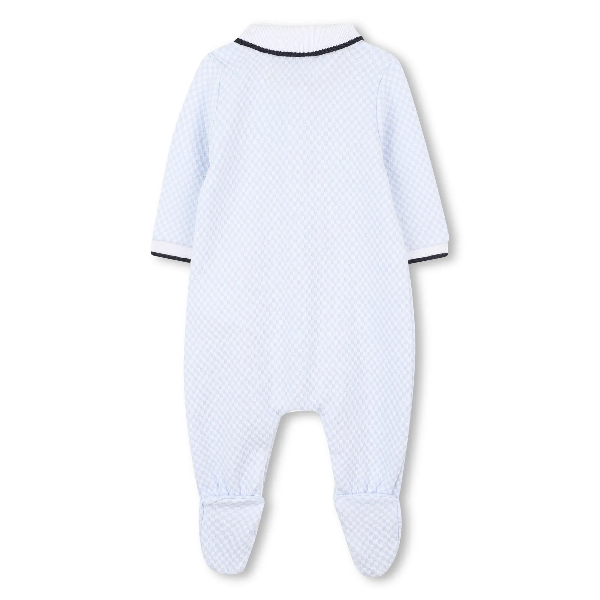 Boys Pale Blue Babygrow