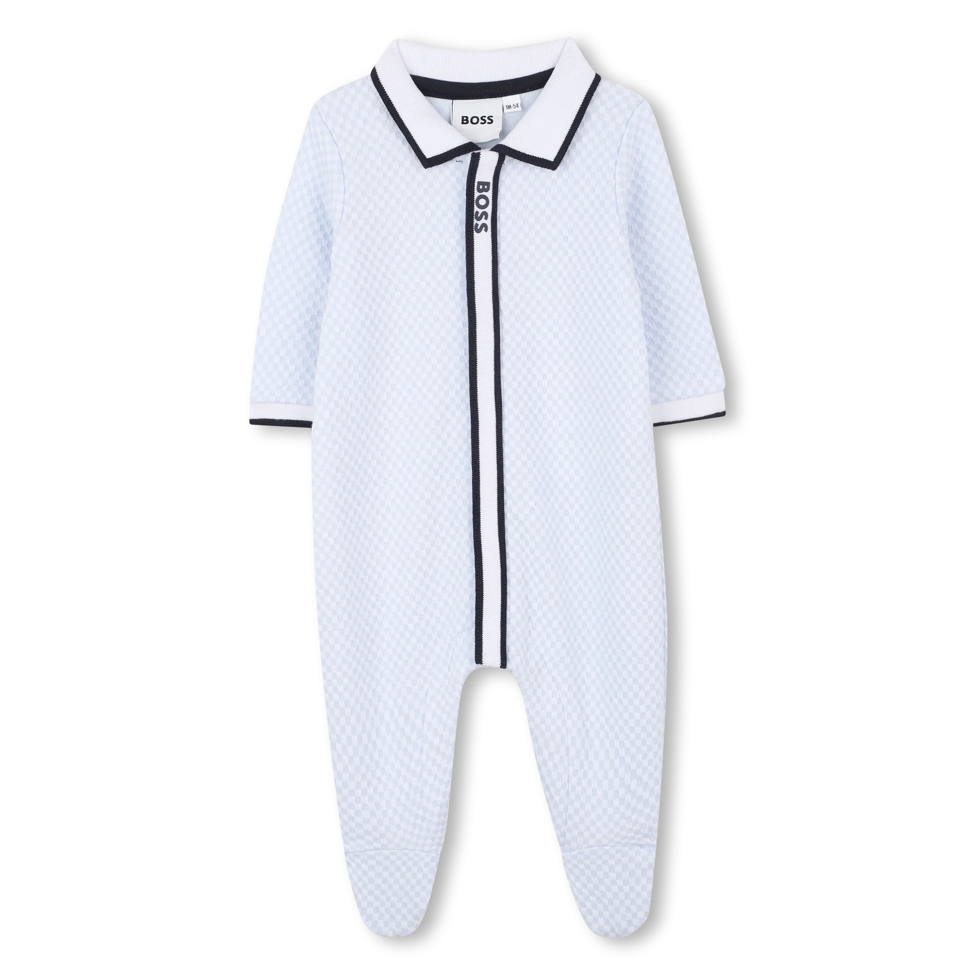 Boys Pale Blue Babygrow