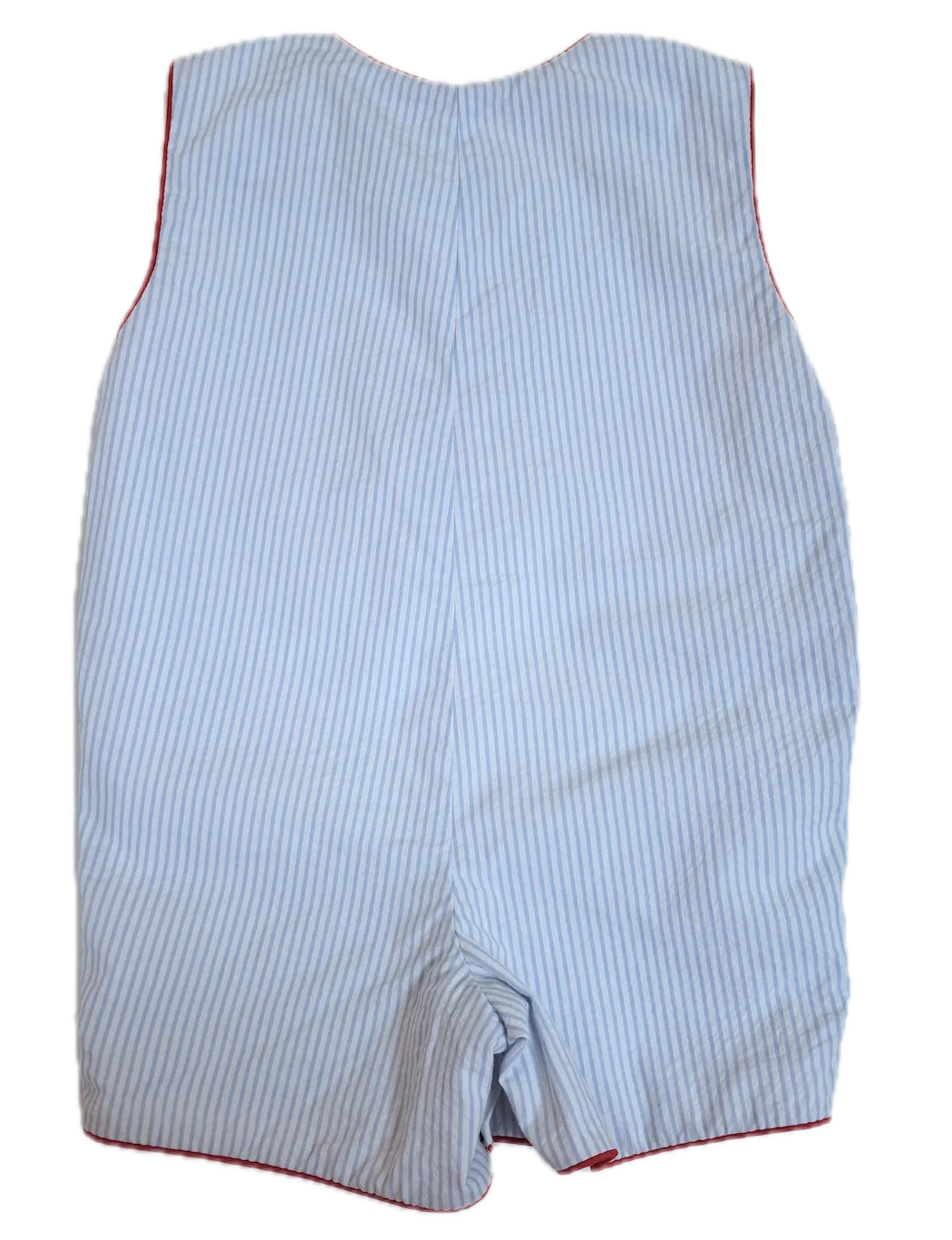 Boy's Sailboat Applique Overall