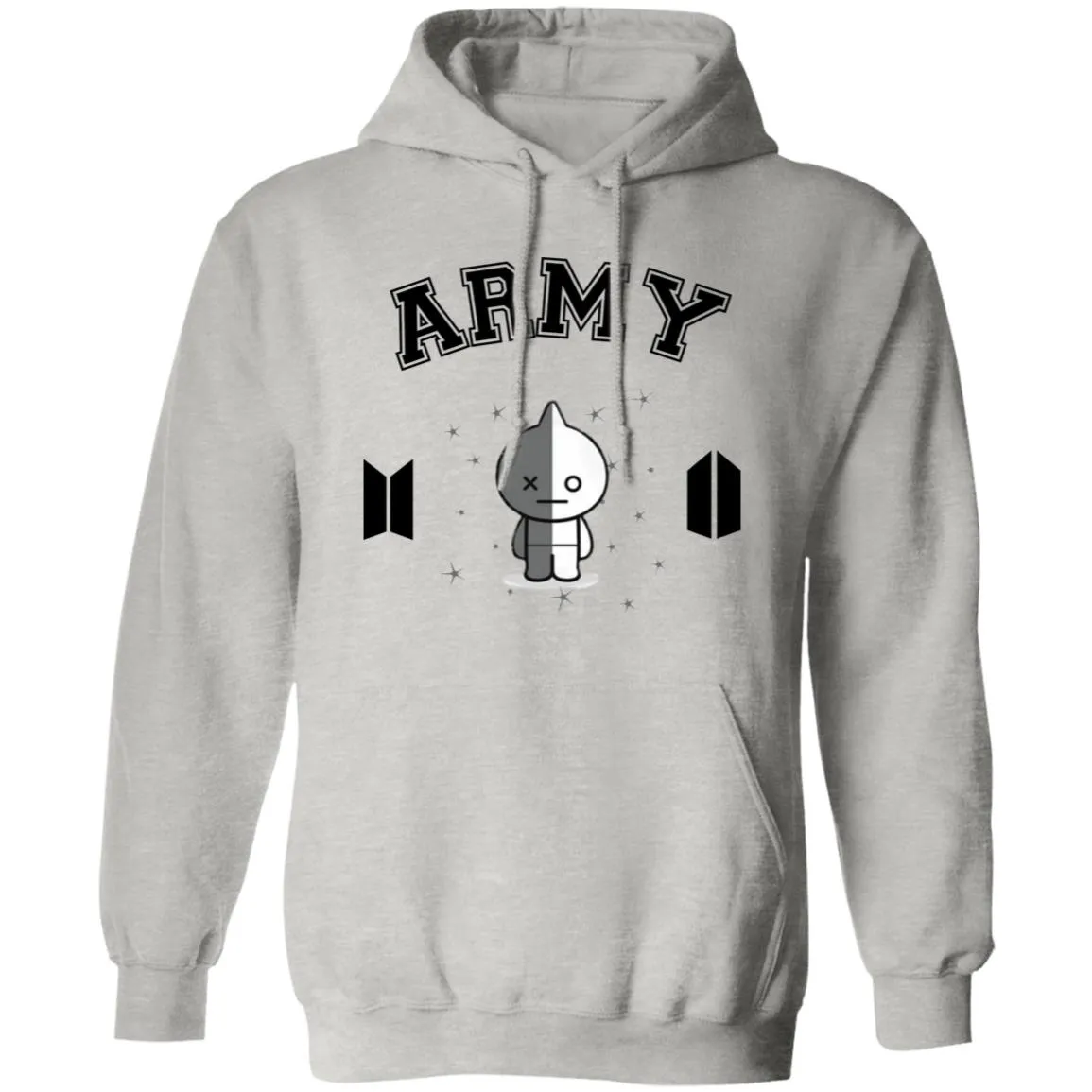 BT21 Van Hoodie BTS Army hooded Sweatshirt