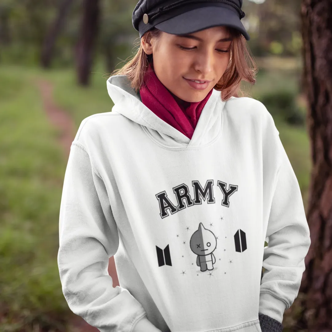 BT21 Van Hoodie BTS Army hooded Sweatshirt
