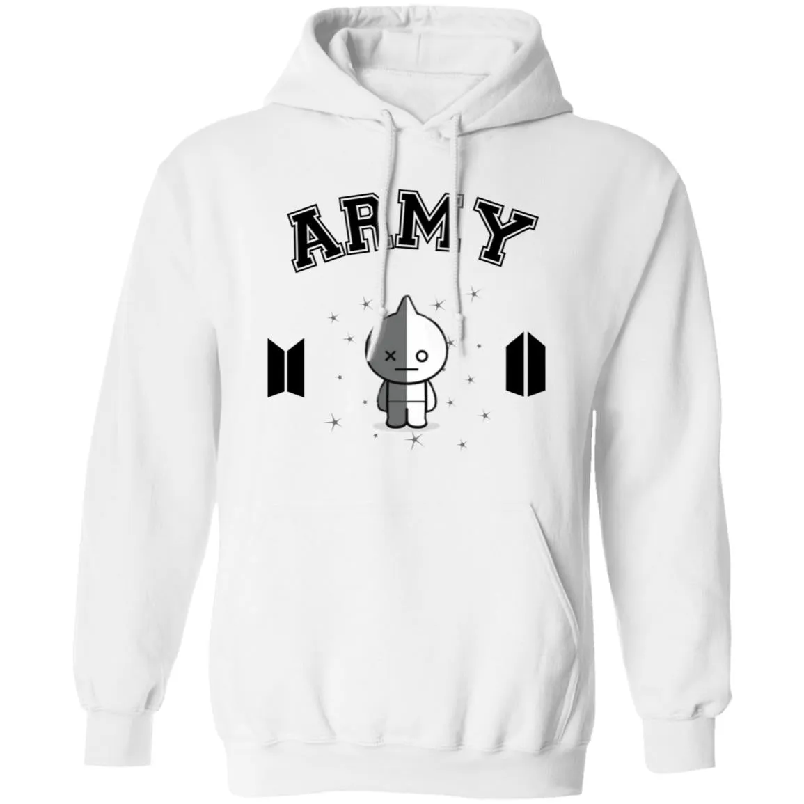 BT21 Van Hoodie BTS Army hooded Sweatshirt