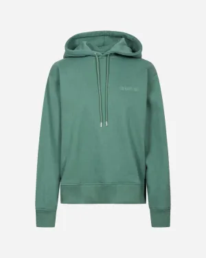 Bulky Hoodie - Dusty Logo Green