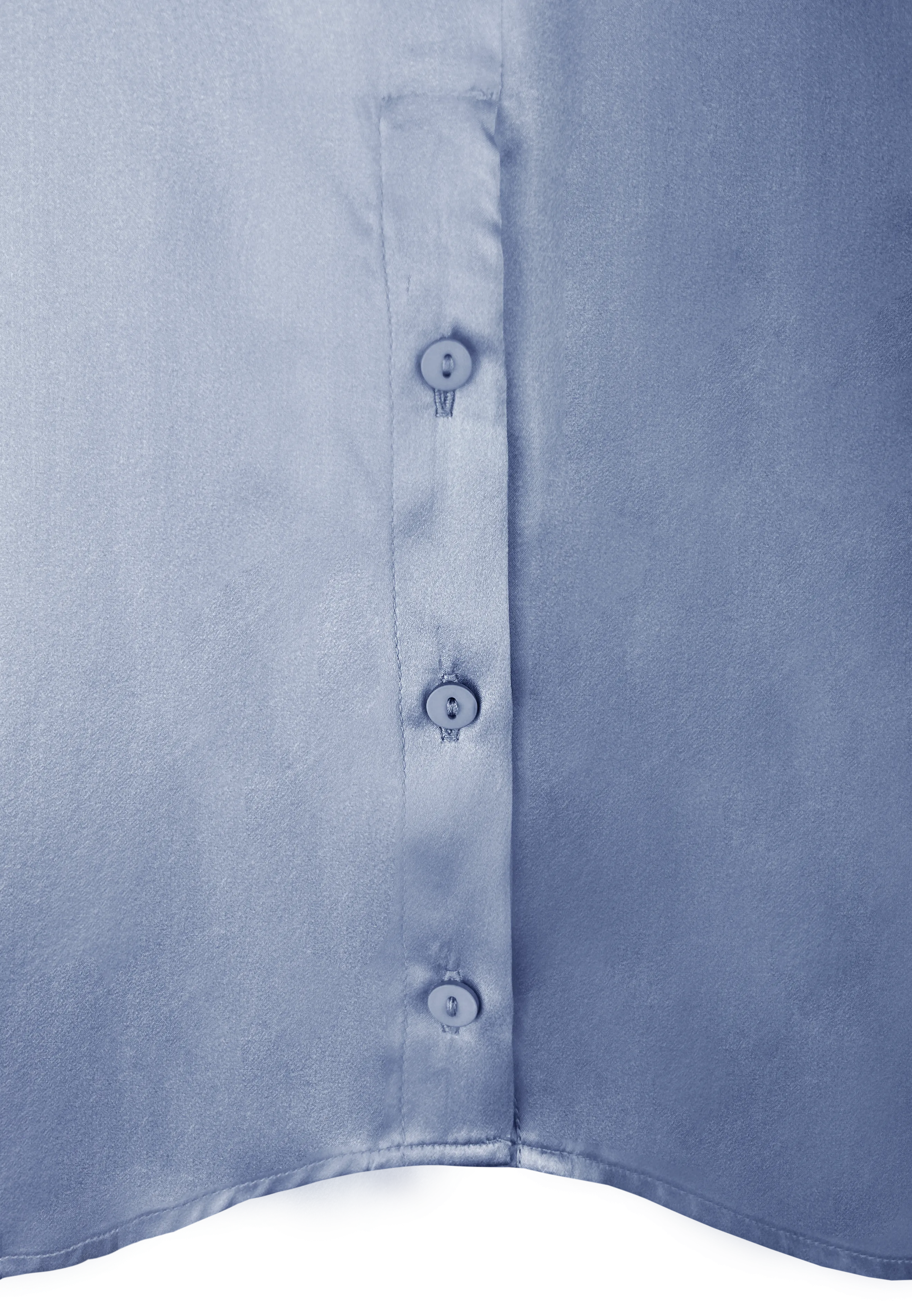 Button Side Shirt -  Ash Blue