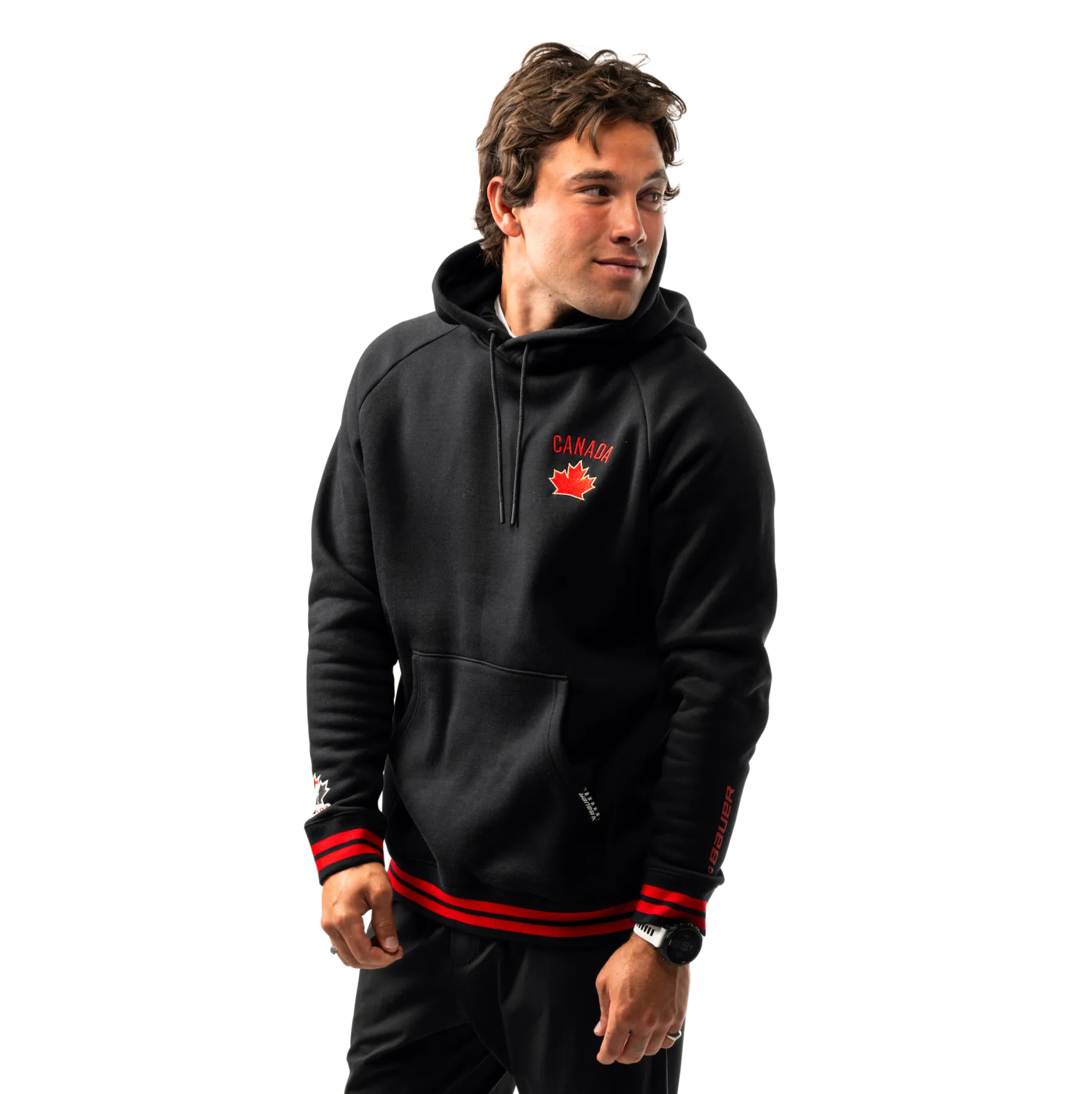 Canada World Junior Street Black Hoodie (BAUER)