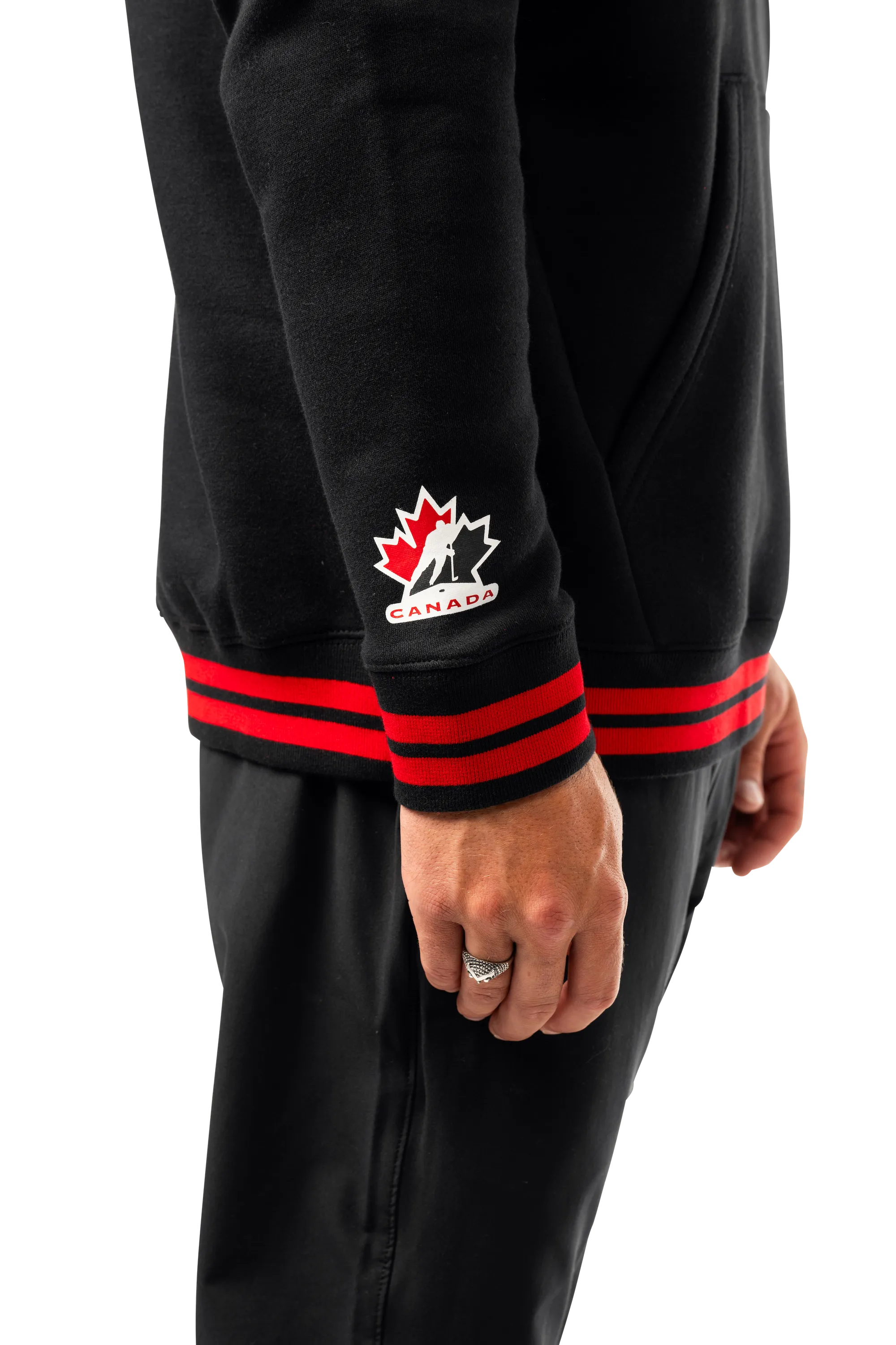Canada World Junior Street Black Hoodie (BAUER)