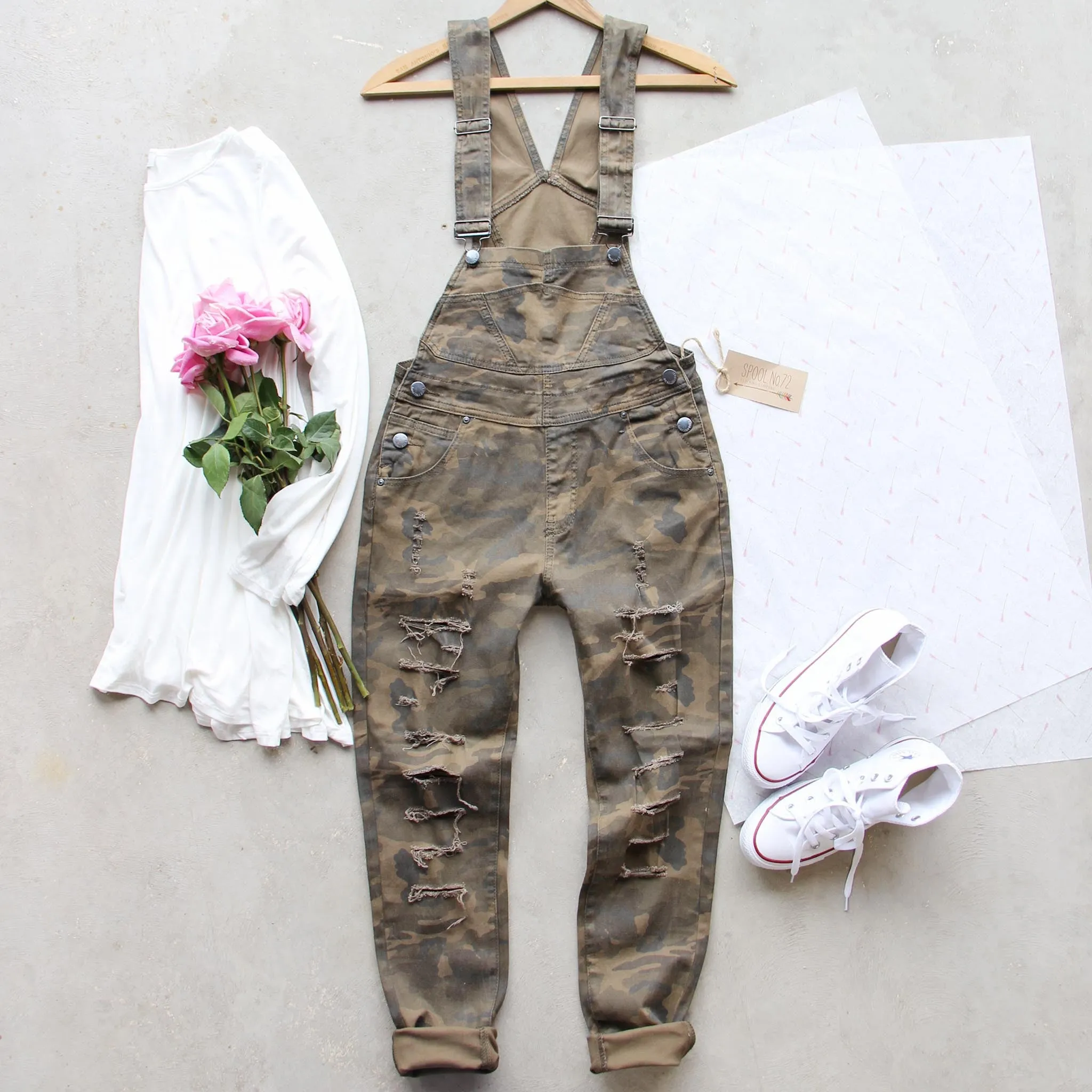 Canyon Sugar Camo Overalls
