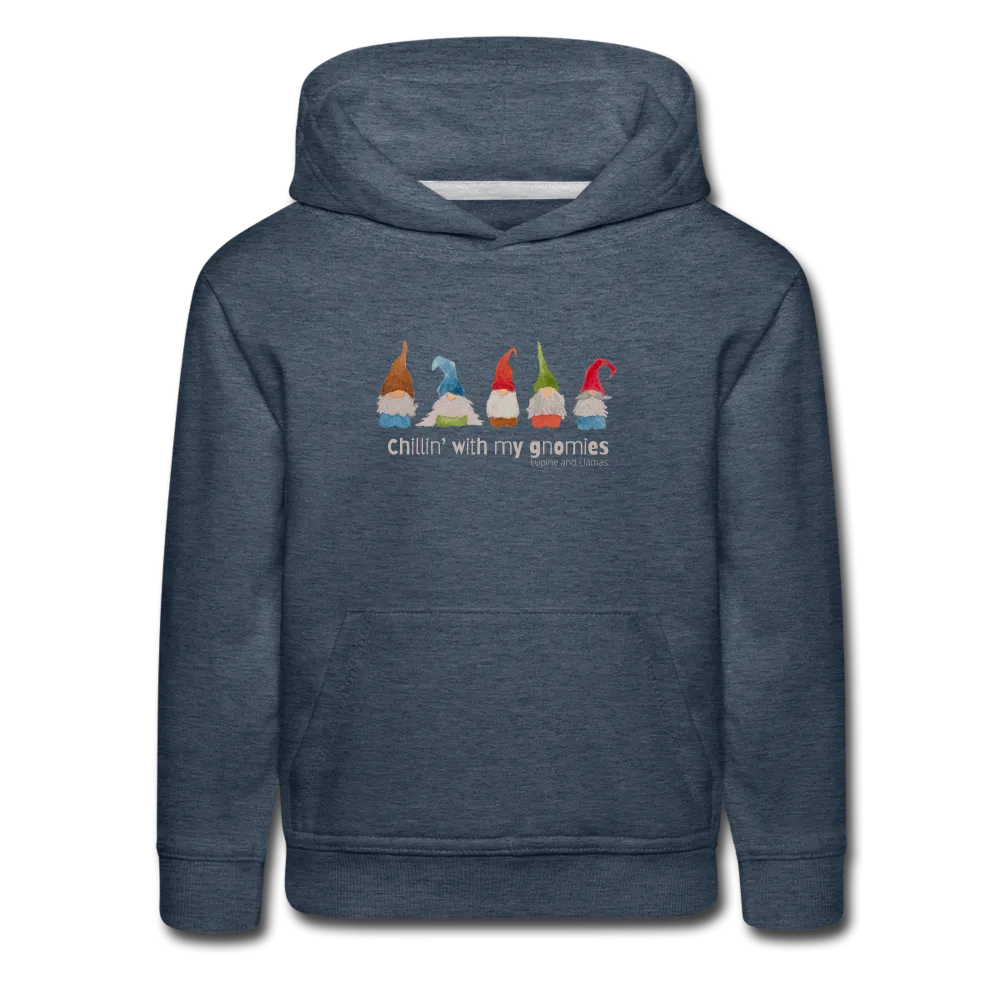 Chillin With My Gnomies Kids‘ Hoodie