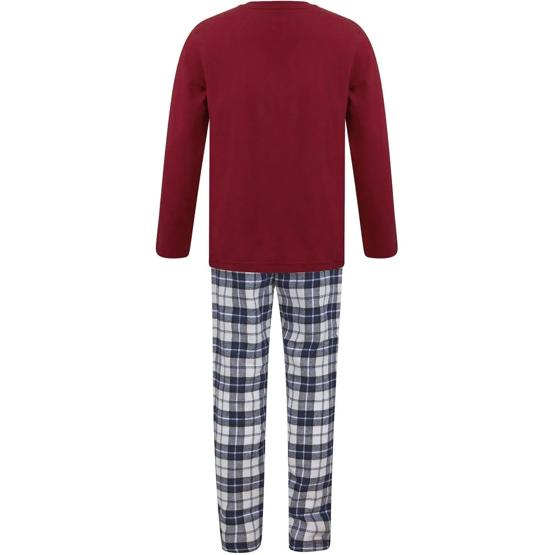 Christmas 2 Piece Rudolph Boys Christmas Pyjama Set - Red