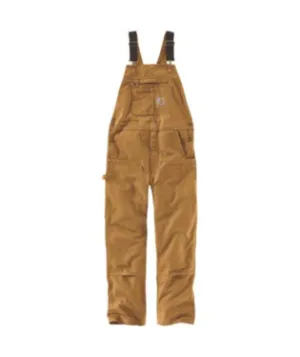 CL102776-36-36 UNLINED Overalls Bib Relaxed Fit - Carharrt Brown