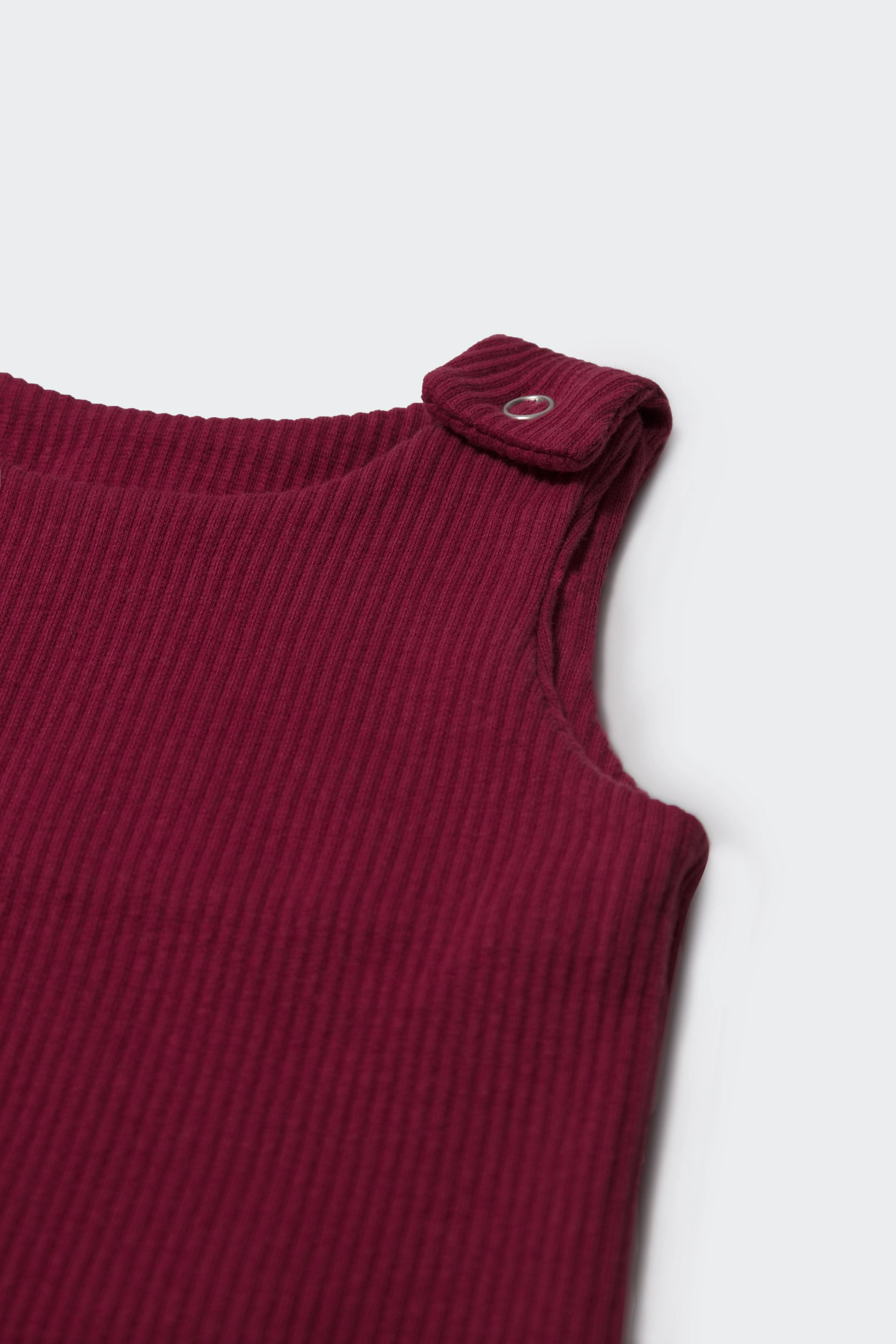 Claret Red Dungarees