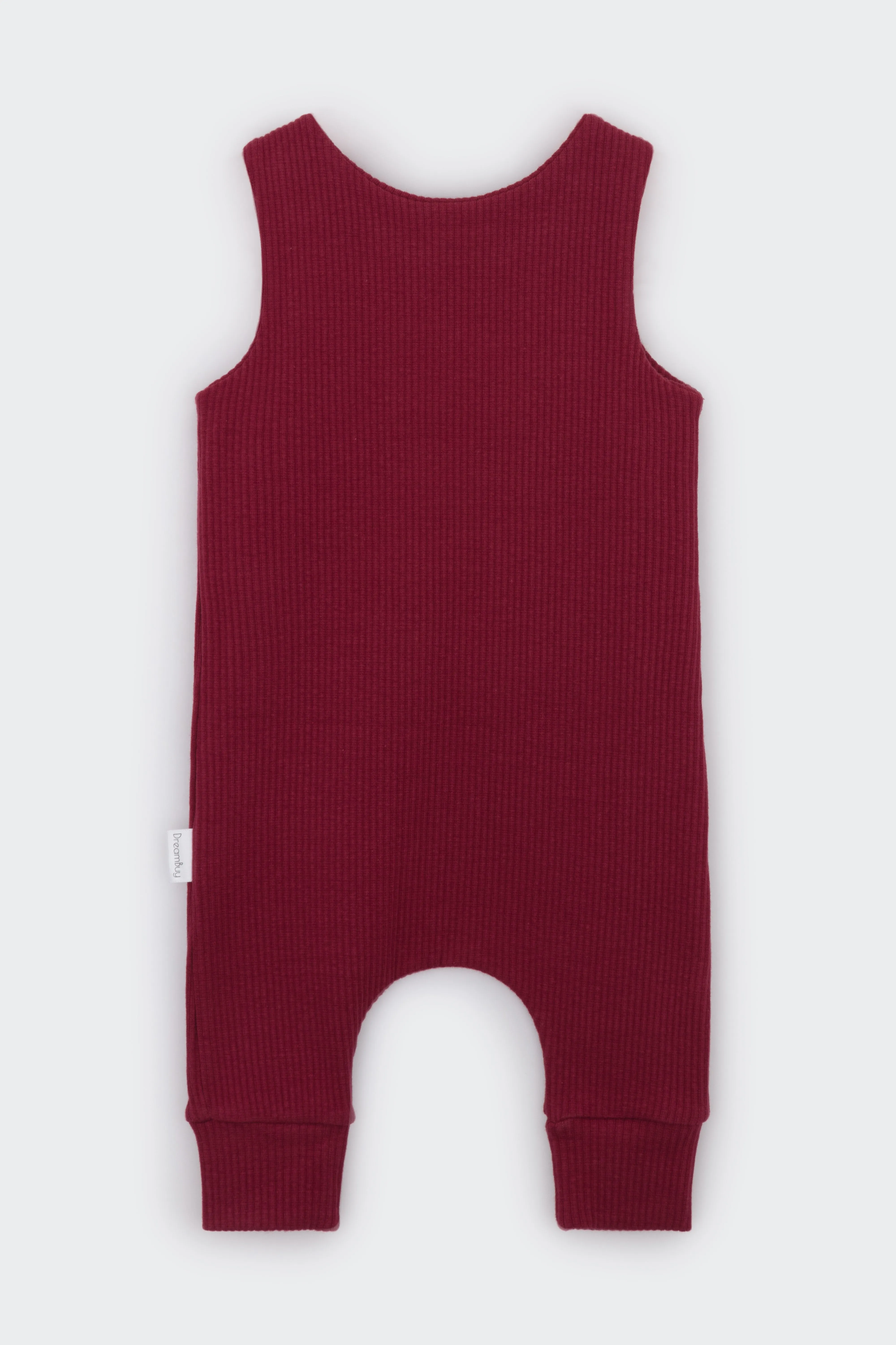 Claret Red Dungarees