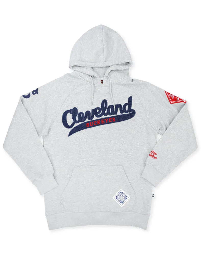 Cleveland Buckeyes Negro League Hoodie(Grey)