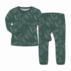Coccoli Green Leaves Cotton Modal PJs