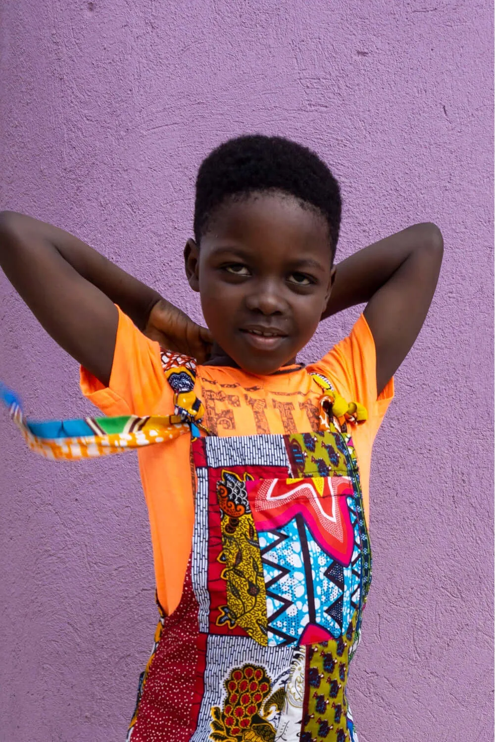 Colour Me Crazy Kids Patchwork Dungarees