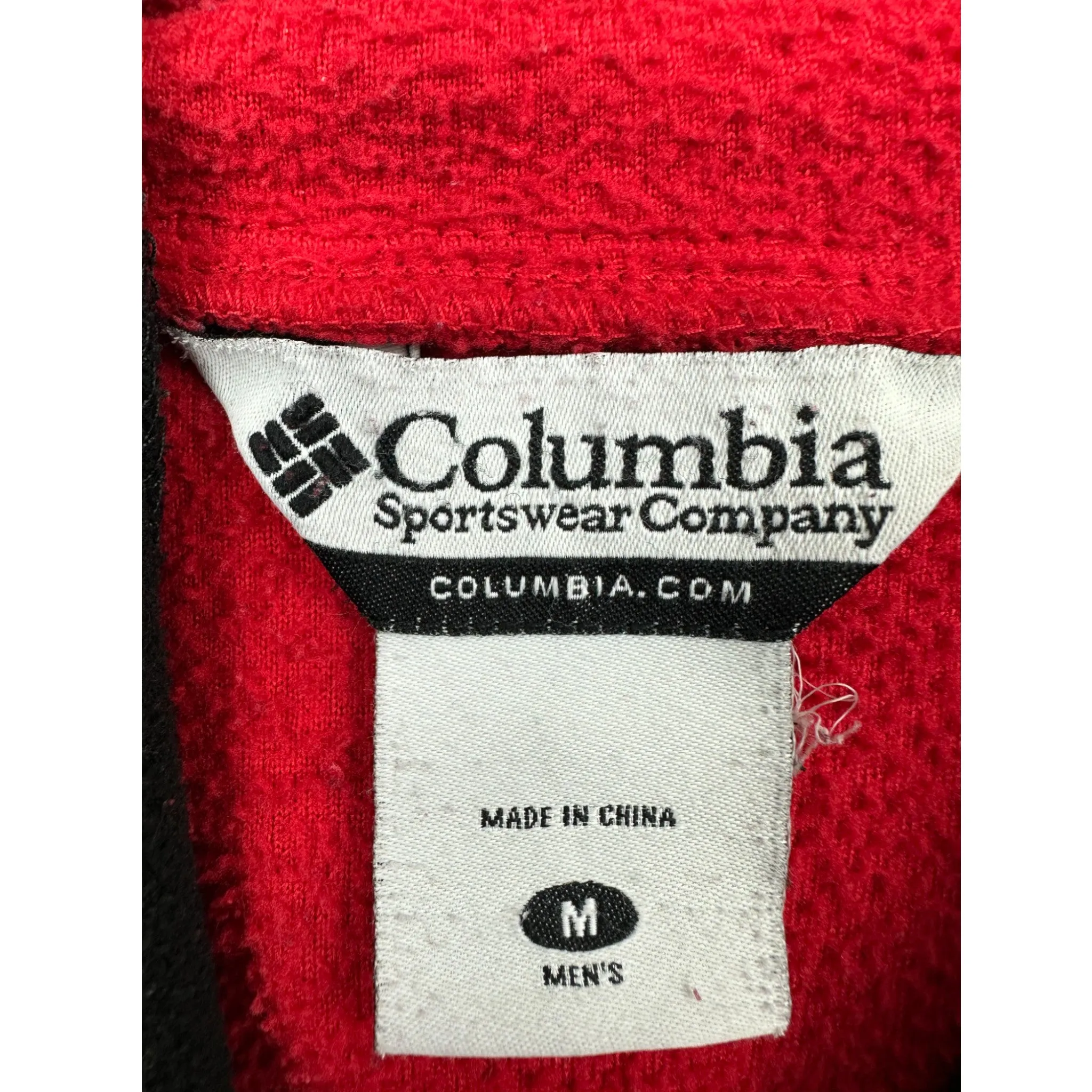 COLUMBIA NEBRASKA FLEECE HOODIE - (M)