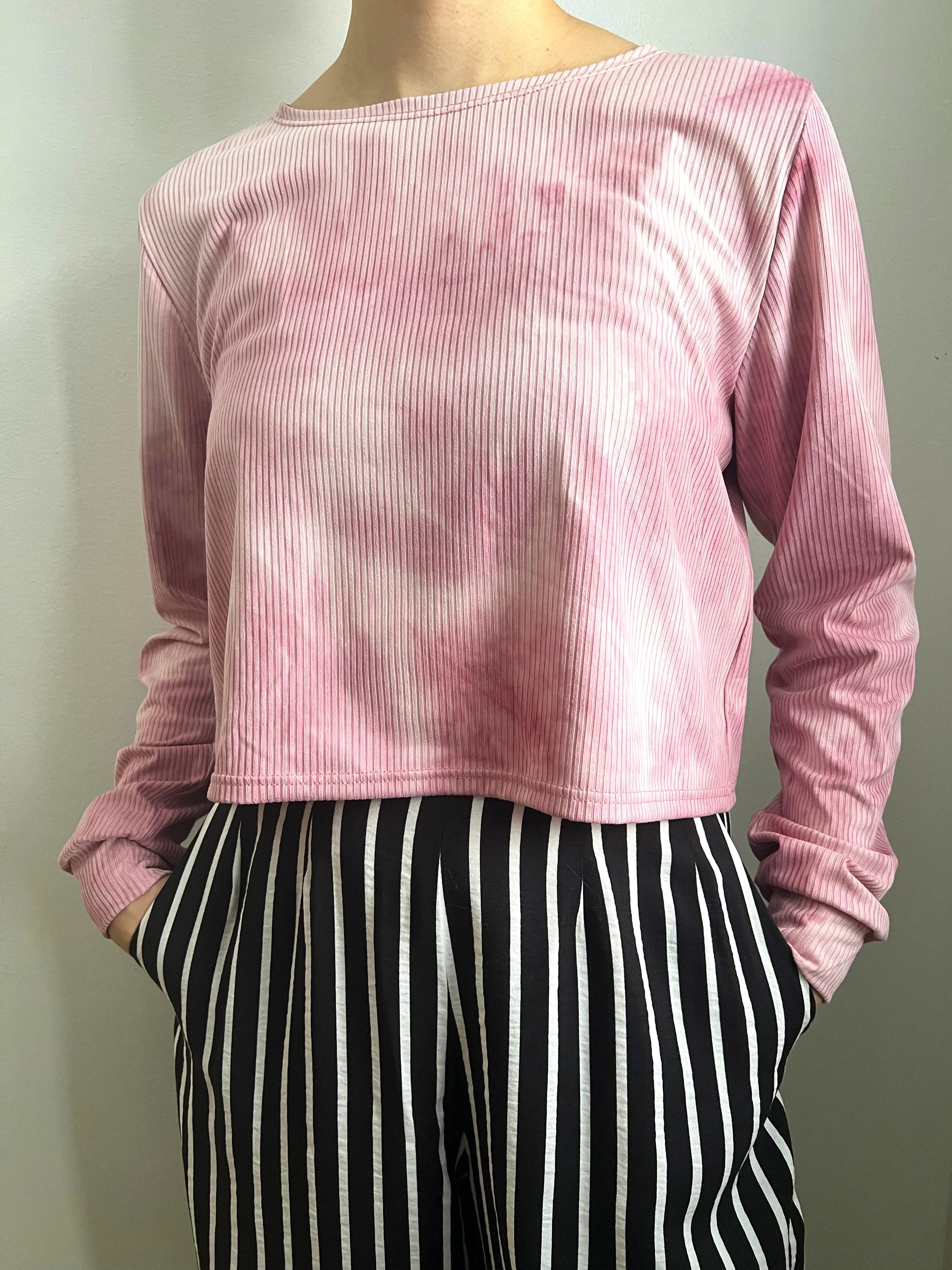 Come and Hold Me | Crew Neck Sweatshirt Tie-Dye