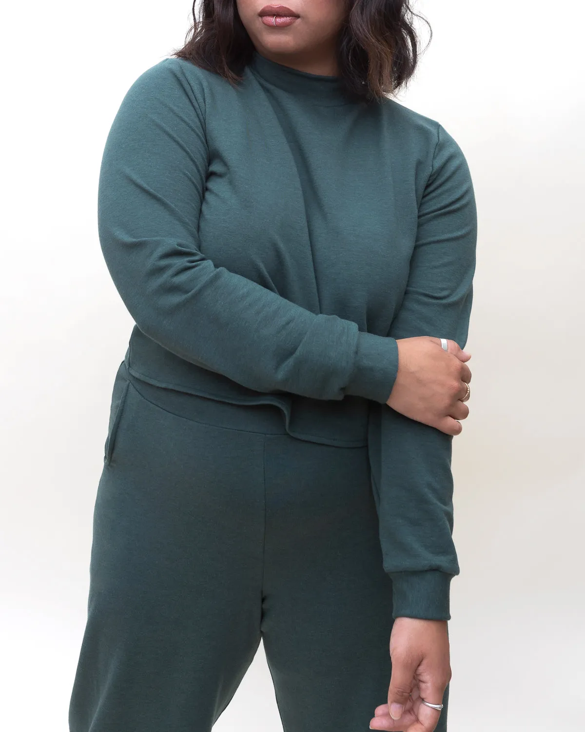 Come and Hold Me | Mock Neck Sweatshirt