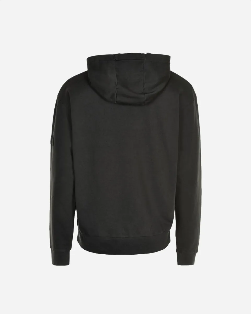 Cotton Hoodie - Black