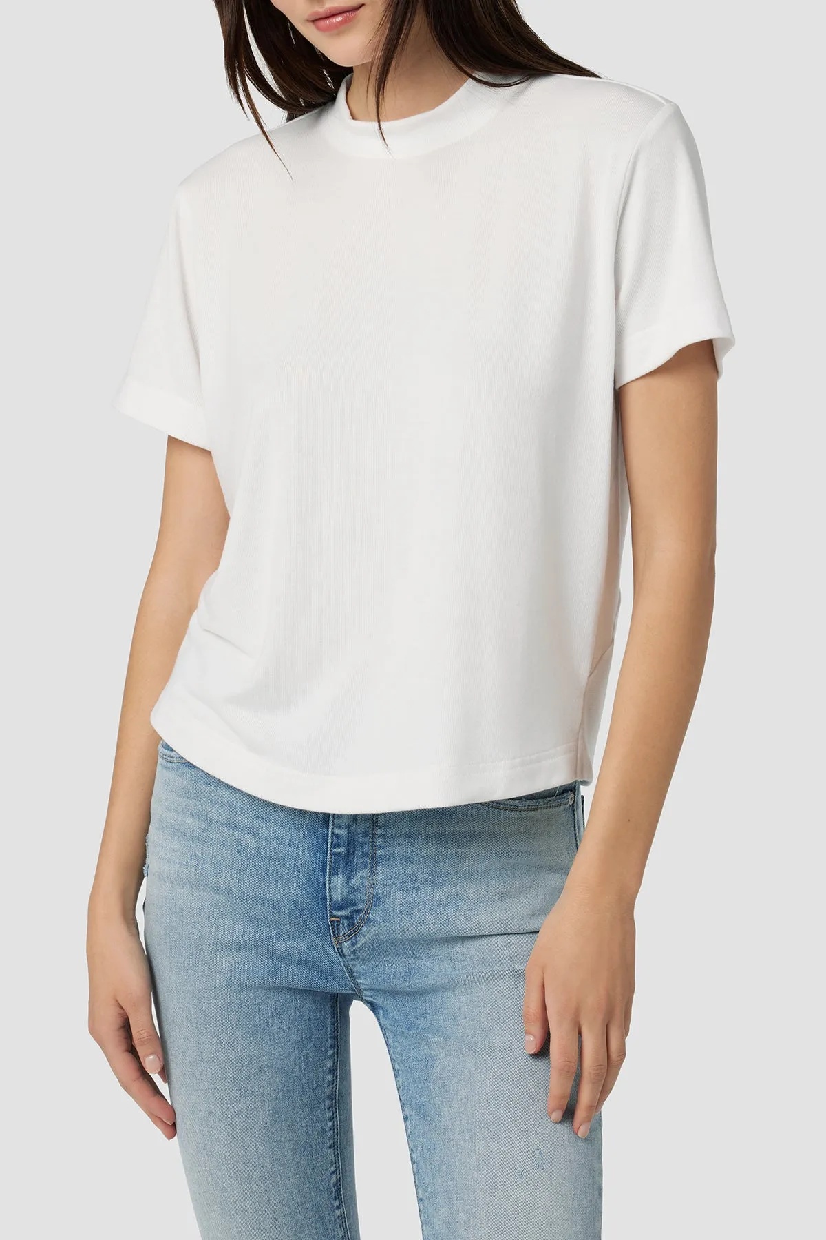 Crew Neck Knot Back Tee