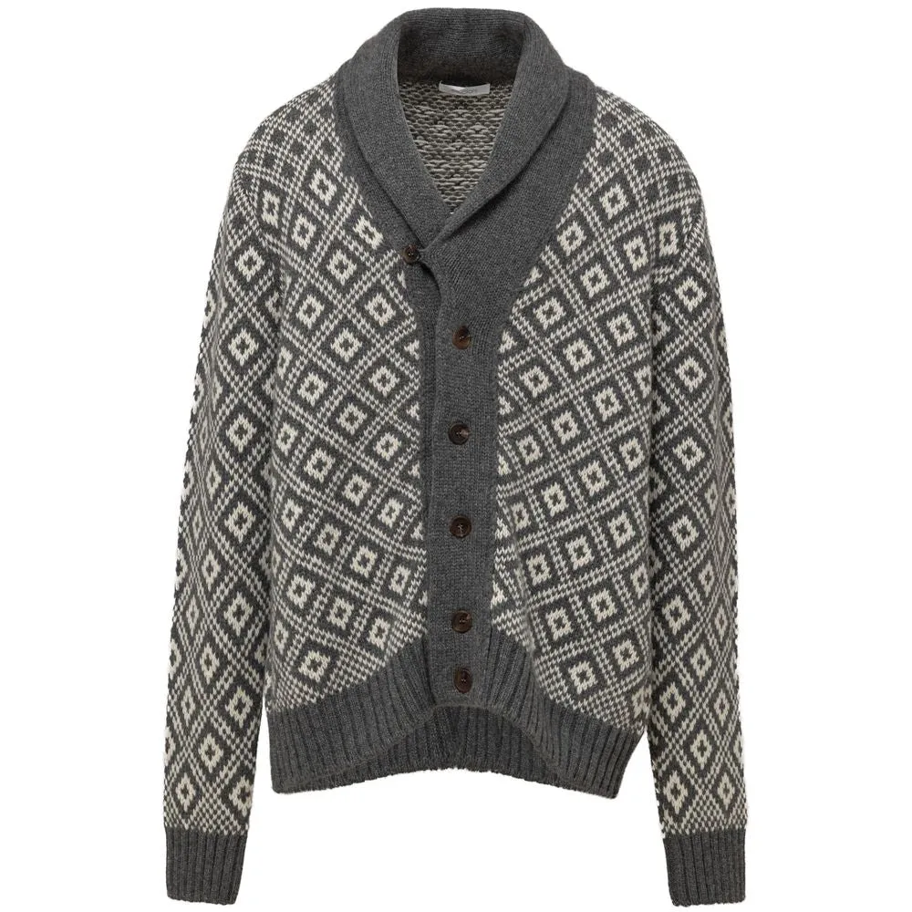Cruciani White Cashmere Cardigan