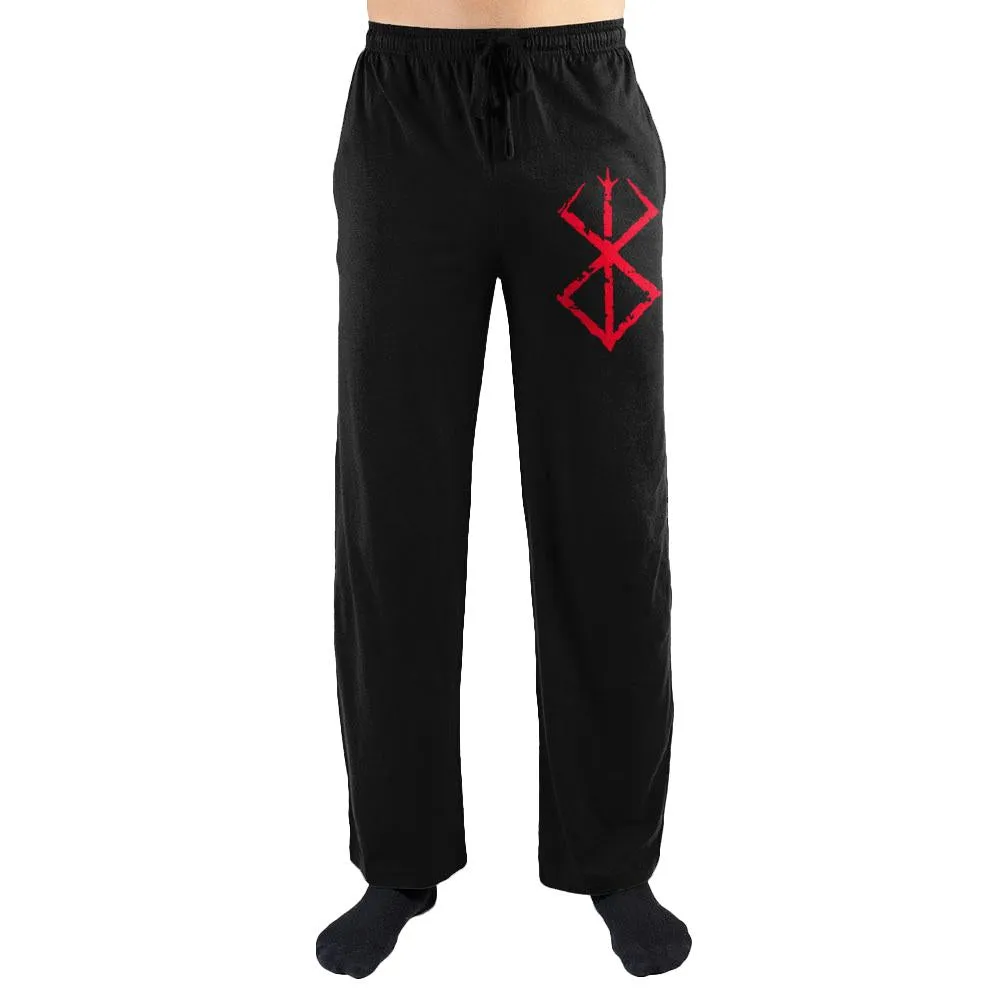 Crunchyroll Berserk Anime Logo Print Mens Loungewear Lounge Pants