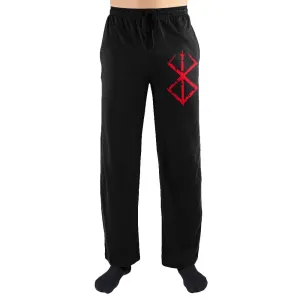 Crunchyroll Berserk Anime Logo Print Mens Loungewear Lounge Pants