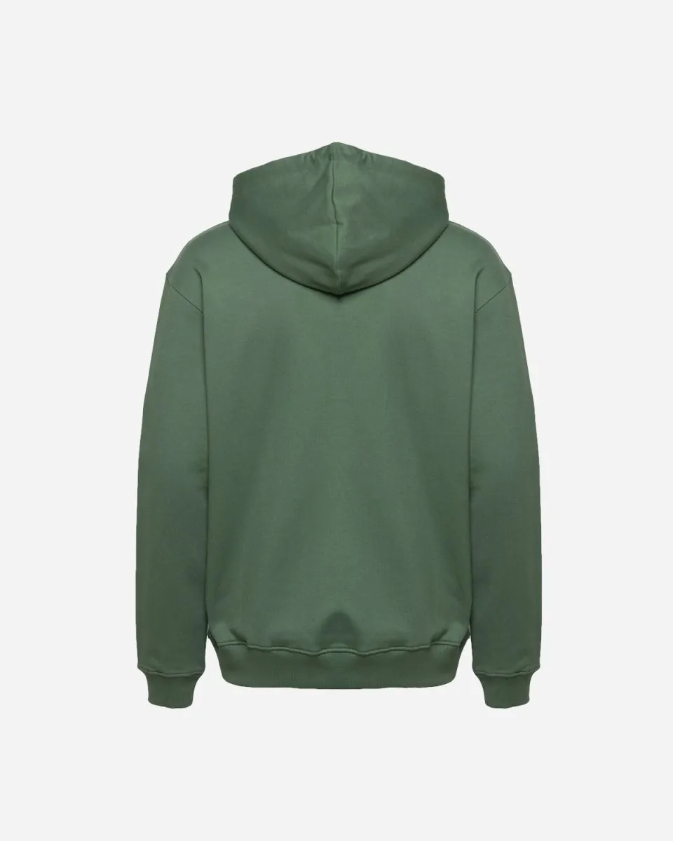 Dash Badge Hoodie - Green