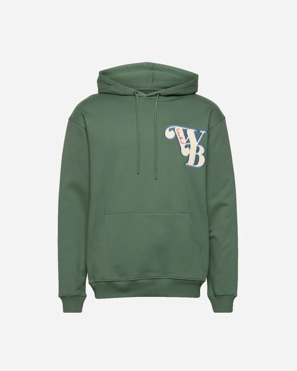 Dash Badge Hoodie - Green