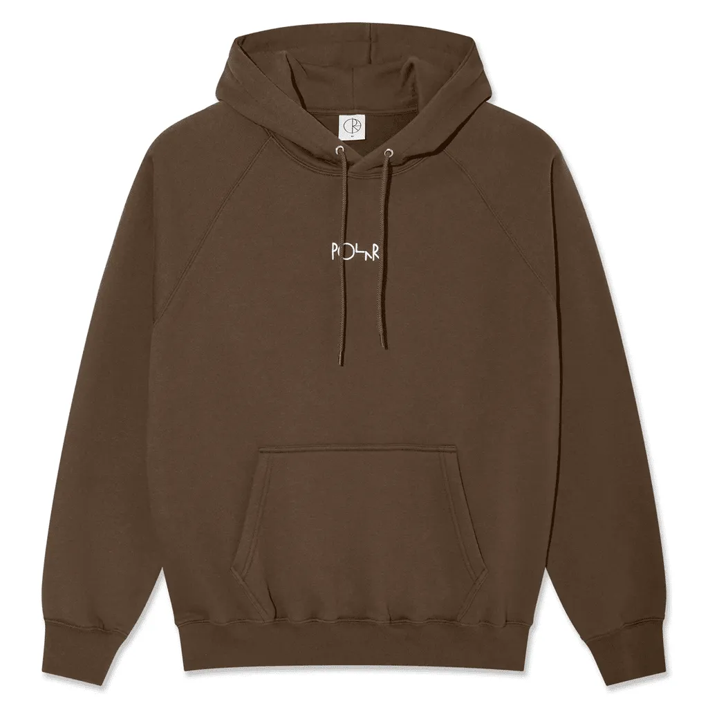 Default hoodie - Brown