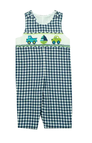 Delaney Boys Transportation Smocked Longall